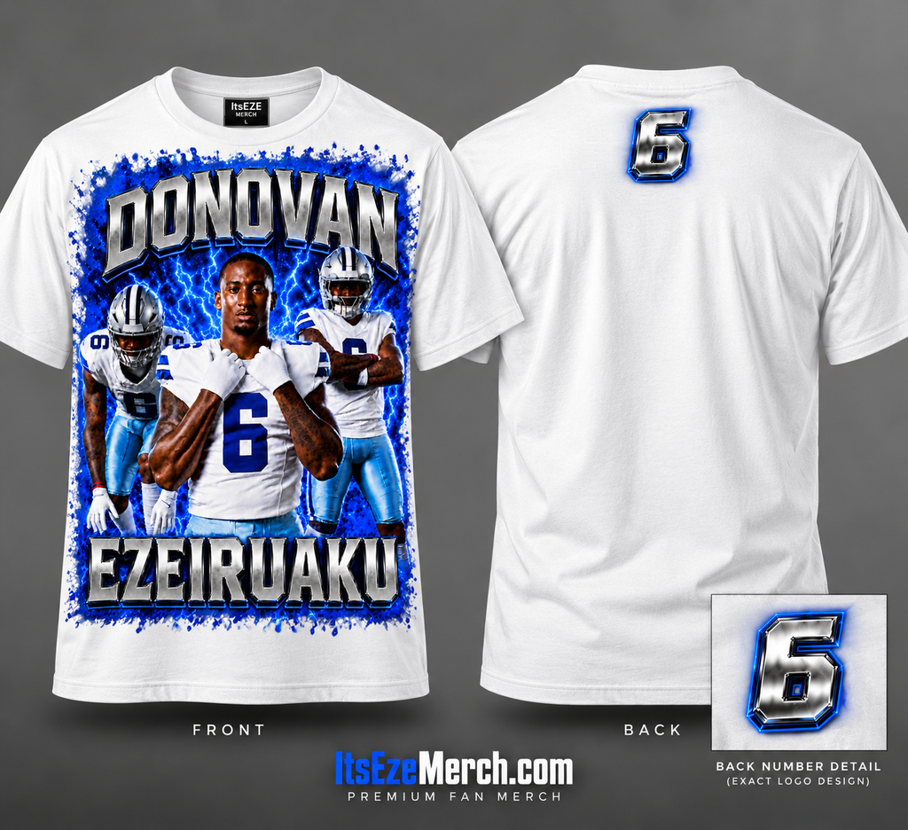 “Fast. Focused. Fearless.” Graphic Tee (White)